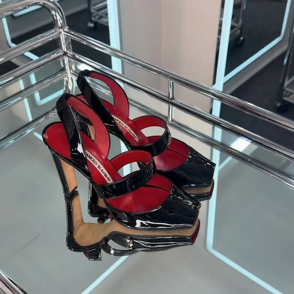 Manolo Blahnik heels - Image 1