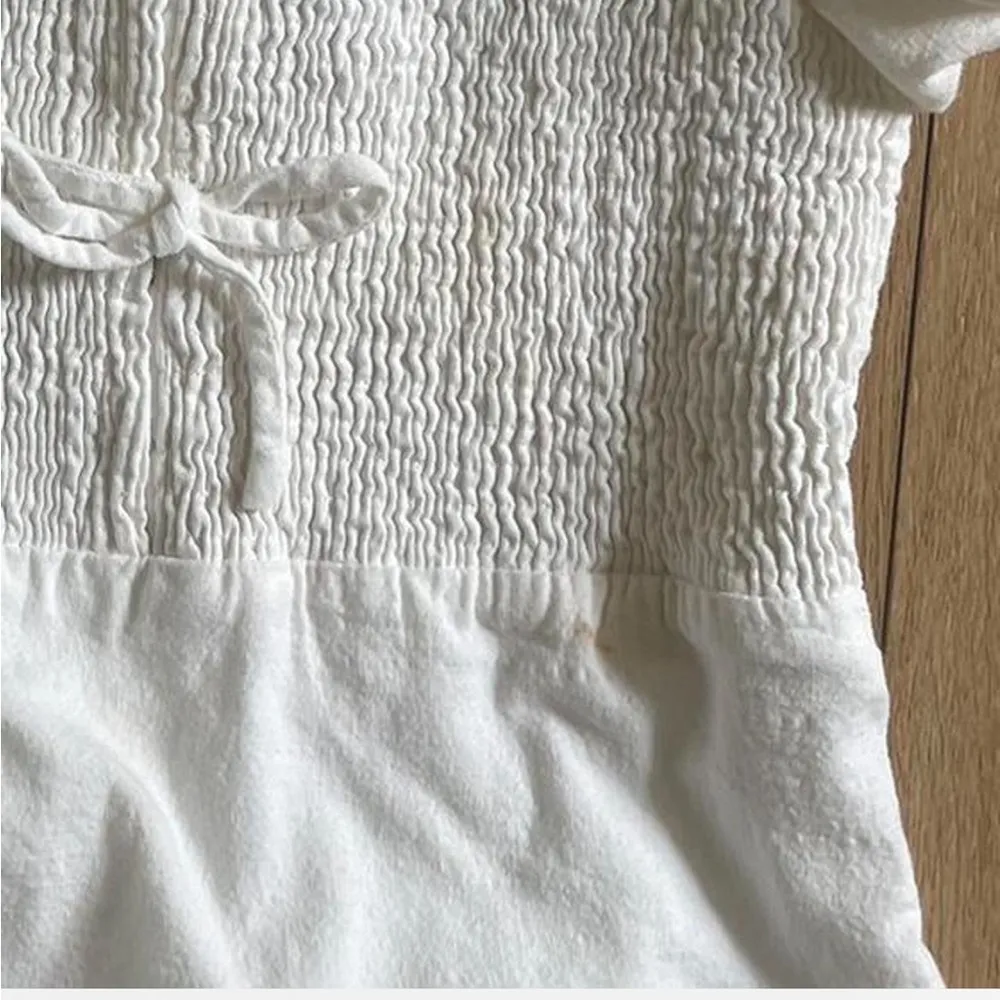 ASTR white puff sleeve mini dress - Image 4