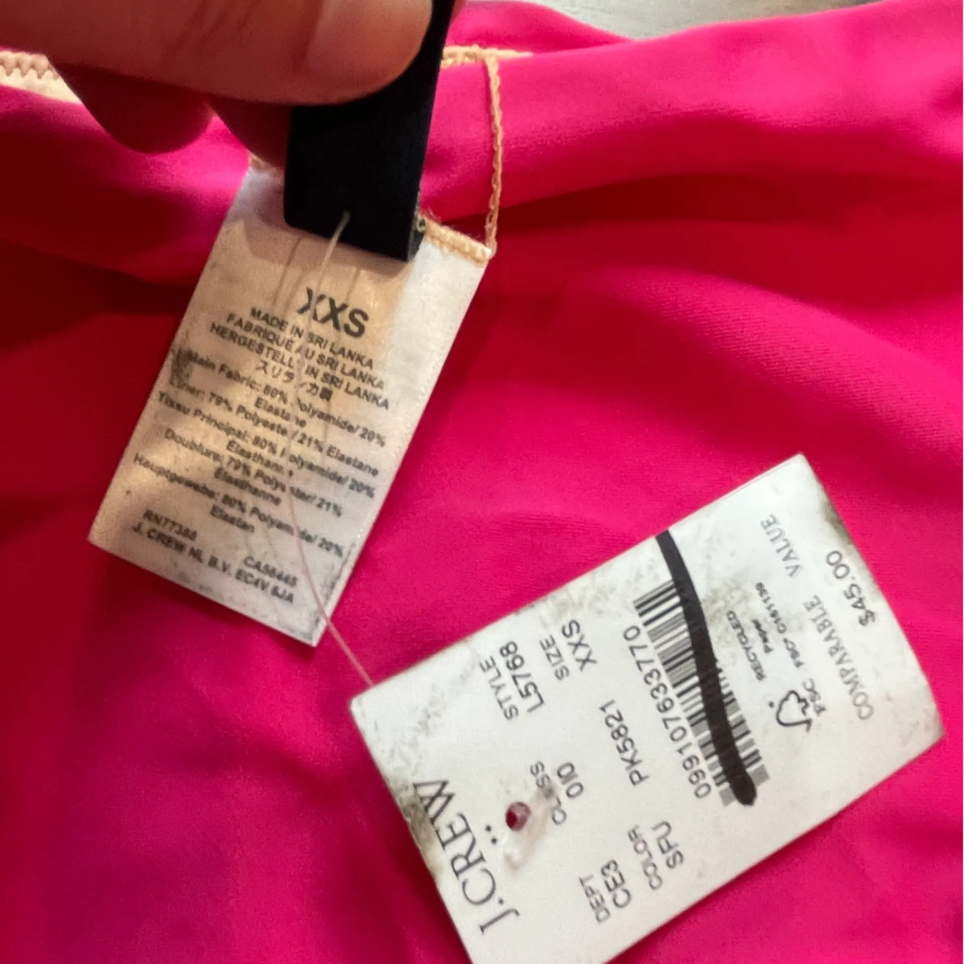 J.Crew High-Waisted‎ Bikini Bottom Size XXS - Image 3