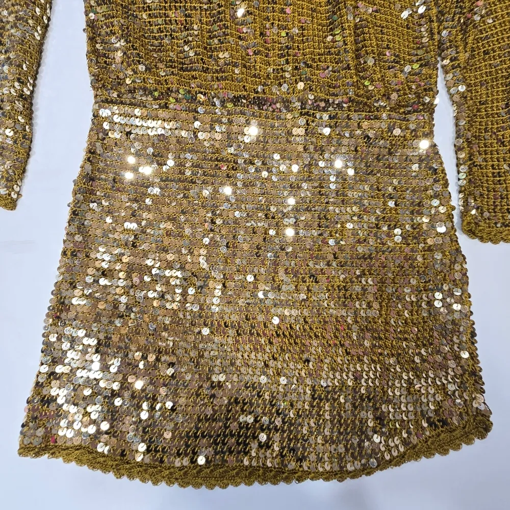 Retrofete Lucia Dress in Ginger - Image 9