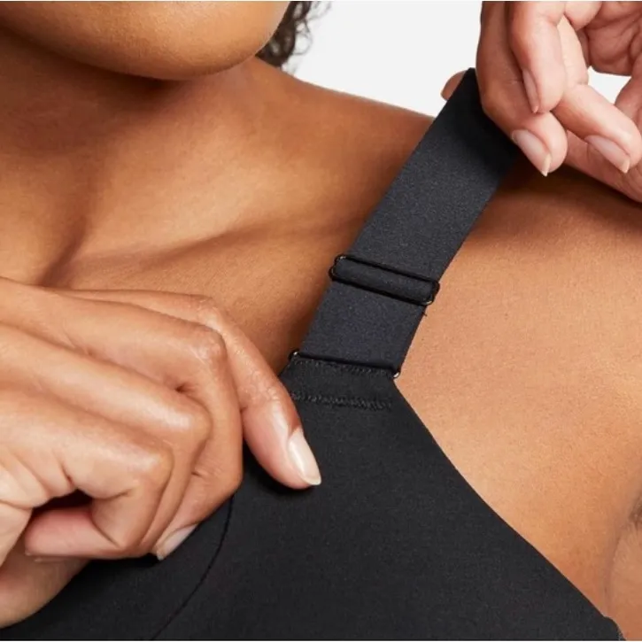 Nike‎ Alpha Women’s Sz S (F-G) Black High-Support Padded Adjustable Sports Bra - Image 3