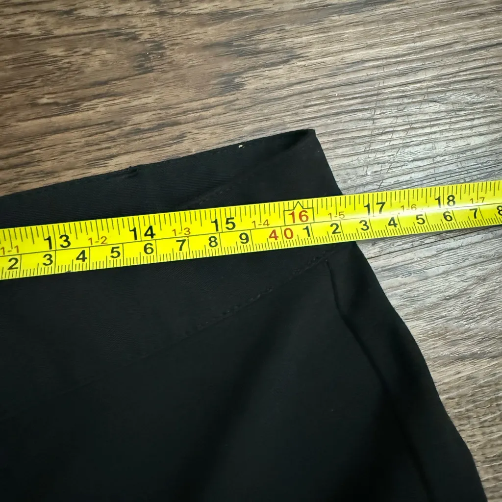 Pull&Bear Black Label Black Dress Pants XXL - Image 10