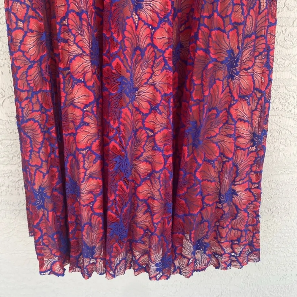 Beautiful Antonio Melani Sleeveless Lace Midi Dress Sz 12 - Image 9