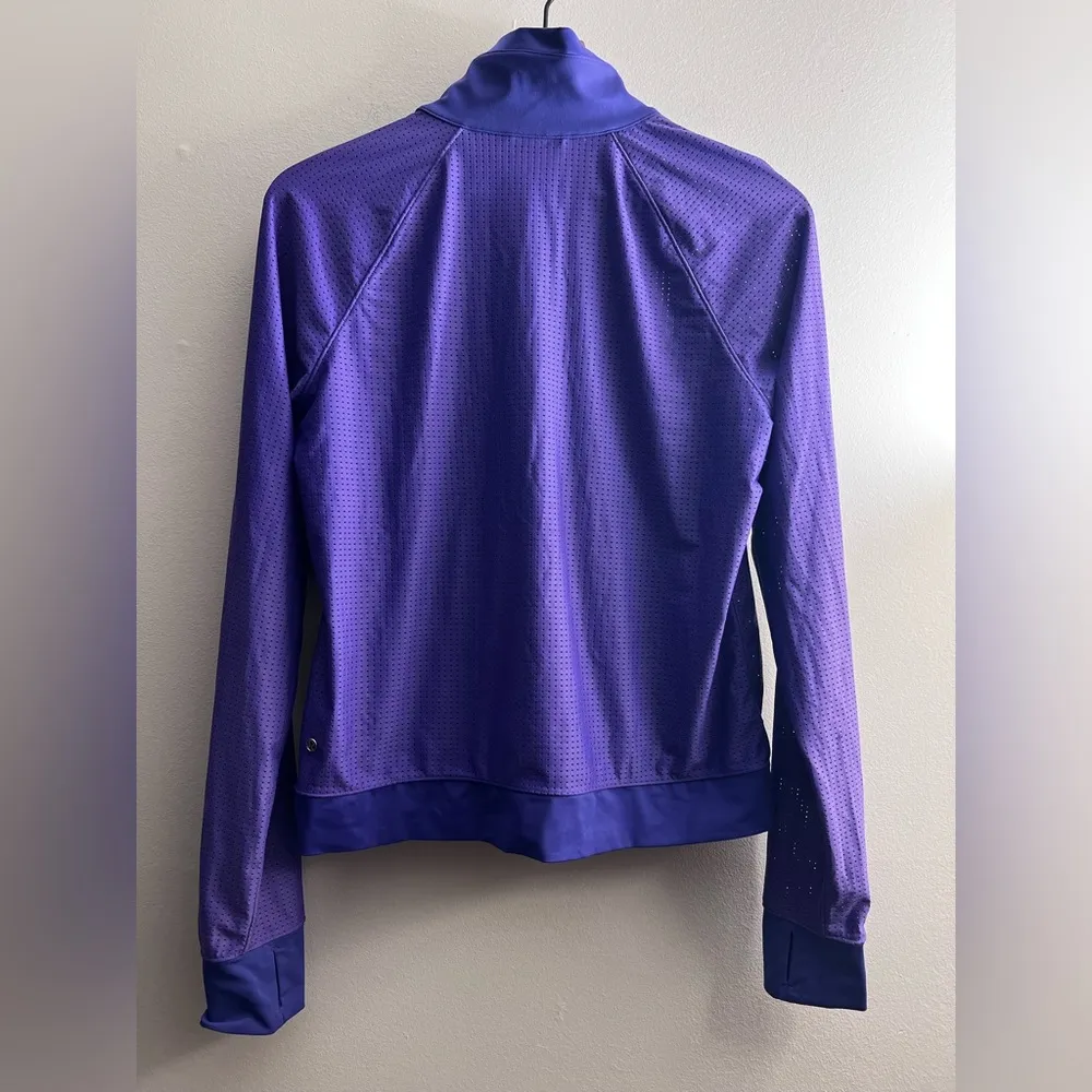 Lululemon Sweaty or Not Jacket full zip iris purple 10 - Image 3