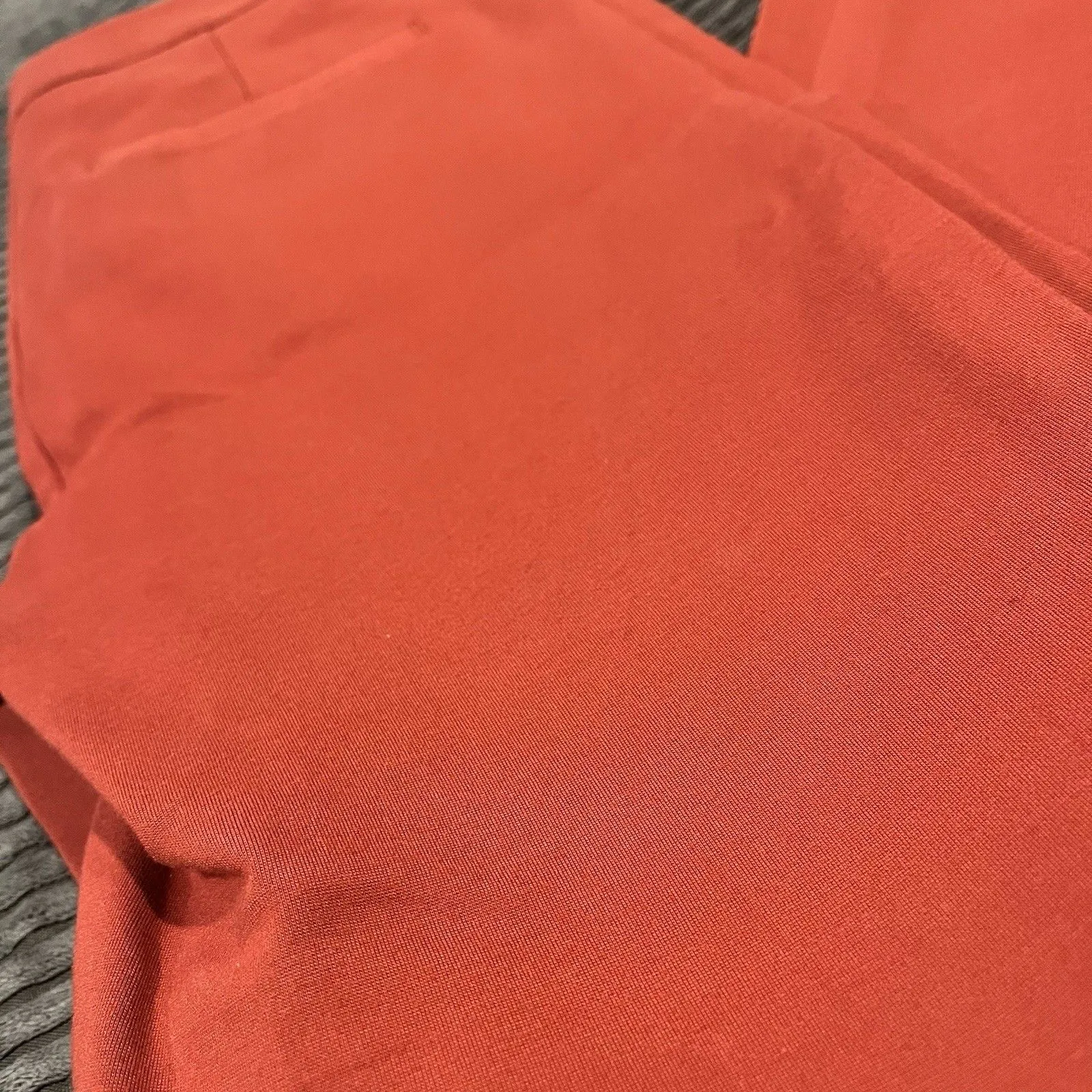 Boden Pants Womens Burnt Orange Straight Twill Office Preppy Trousers Slacks 4R Size 4 - Image 3