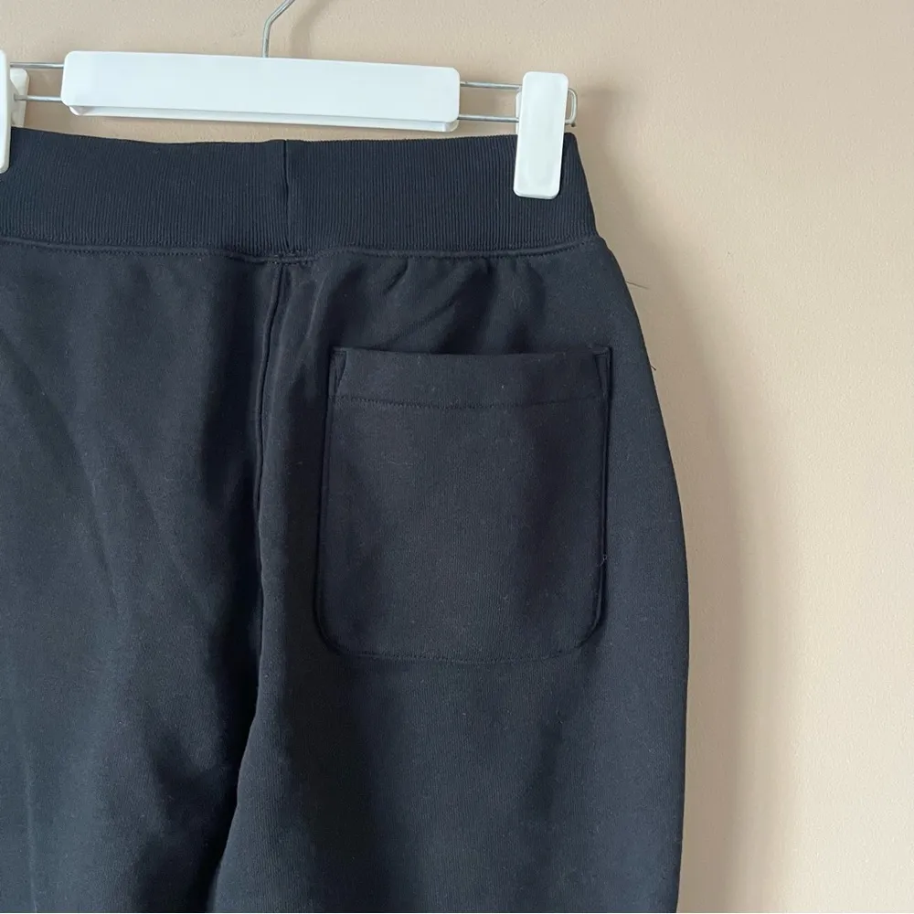 CHAMPION | Black Collegiate Applique Reverse Weave Sweatpants Sz S - Image 4