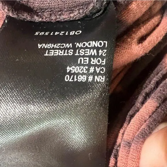 Pilcro East Village Tie-Dye Tee Size S Anthropologie Thrashed Streetwear - Image 11