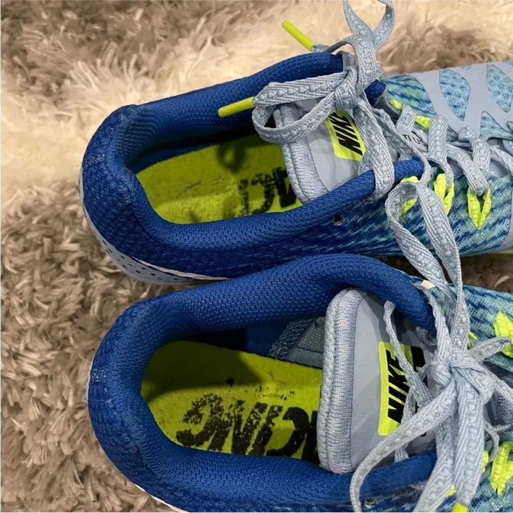 Nike Zoom Rival M 8 Hyper Cobalt 806559-401 Womens Track Cleats Blue - Image 4