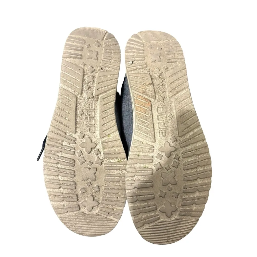 Hey Dude Wendy Blue Slip On Shoes Size 7 - Image 5