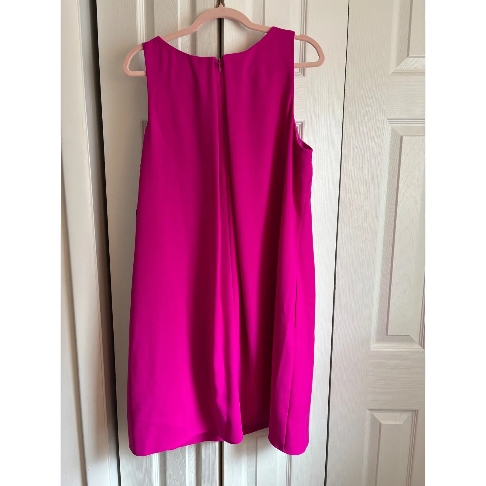 Lauren Ralph Lauren Fuchsia Sleeveless Dress – Size 16 – NWT – MSRP $145 - Image 3