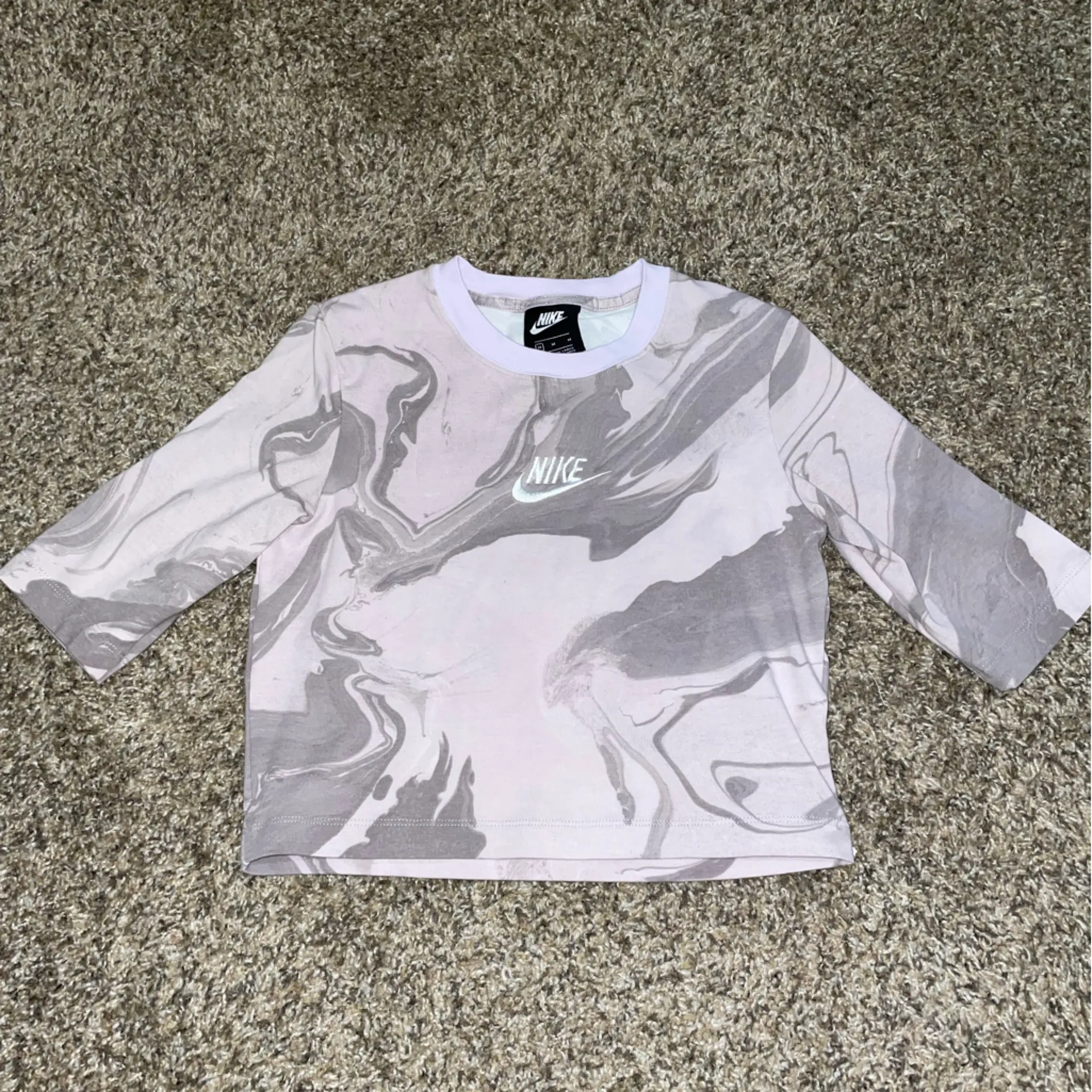 Nike marble design top - Image 2