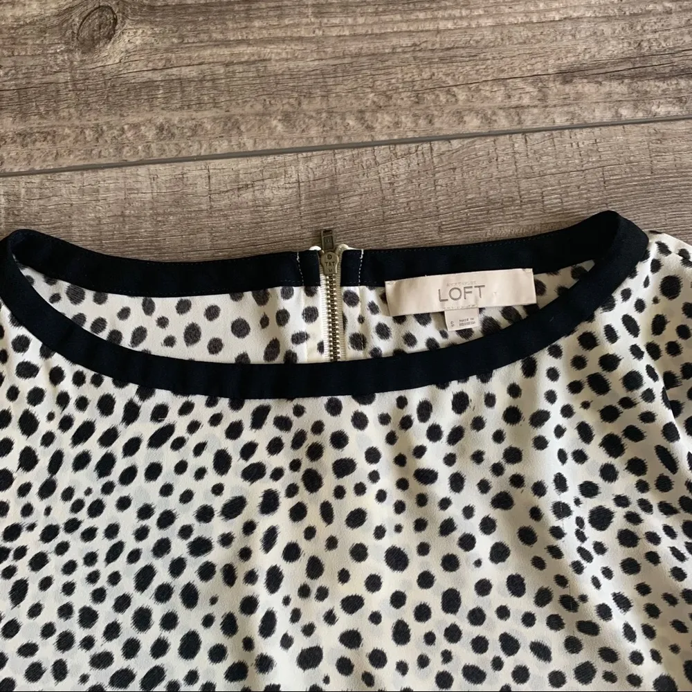 Dalmatian print blouse from LOFT - Image 6