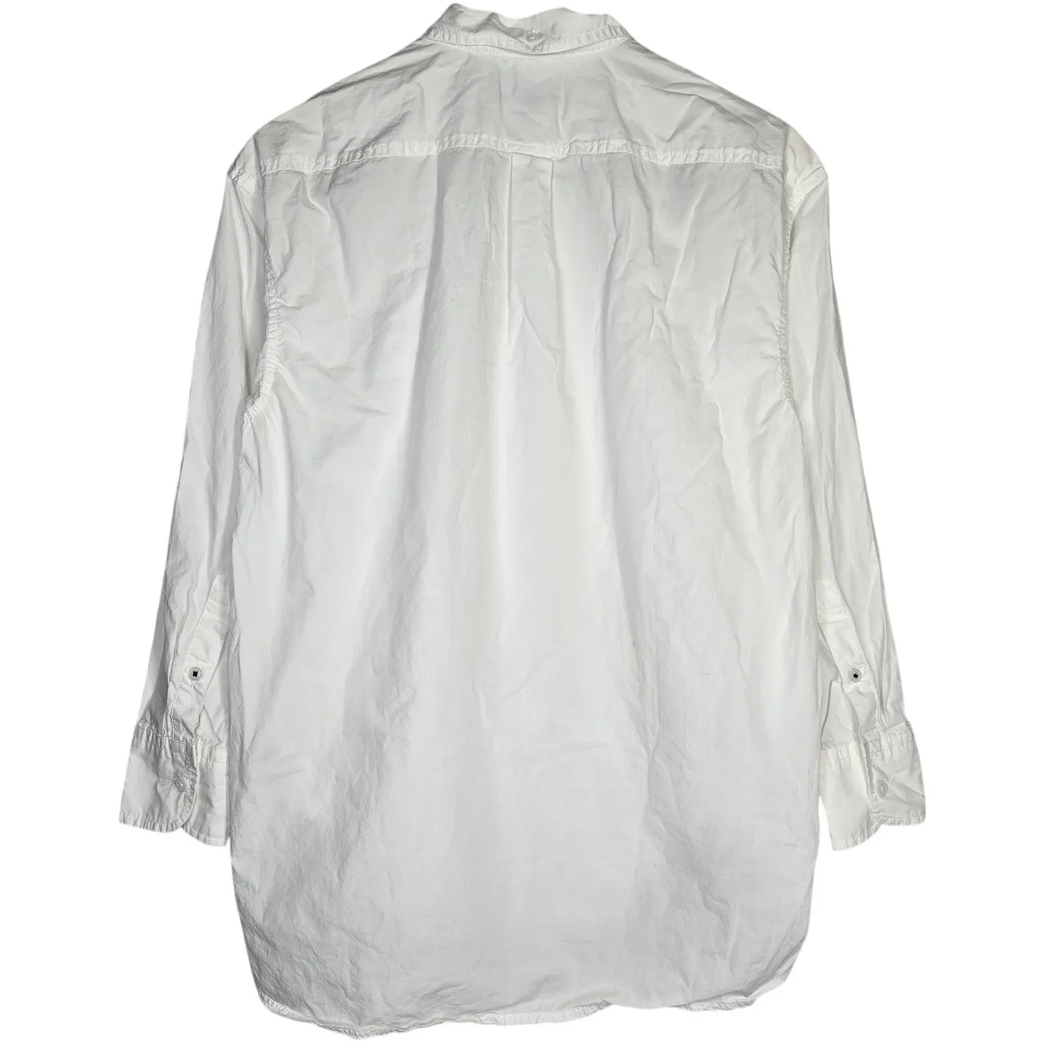 J. Crew Relaxed-fit washed cotton poplin shirt‎ White 4 AX583 - Image 2