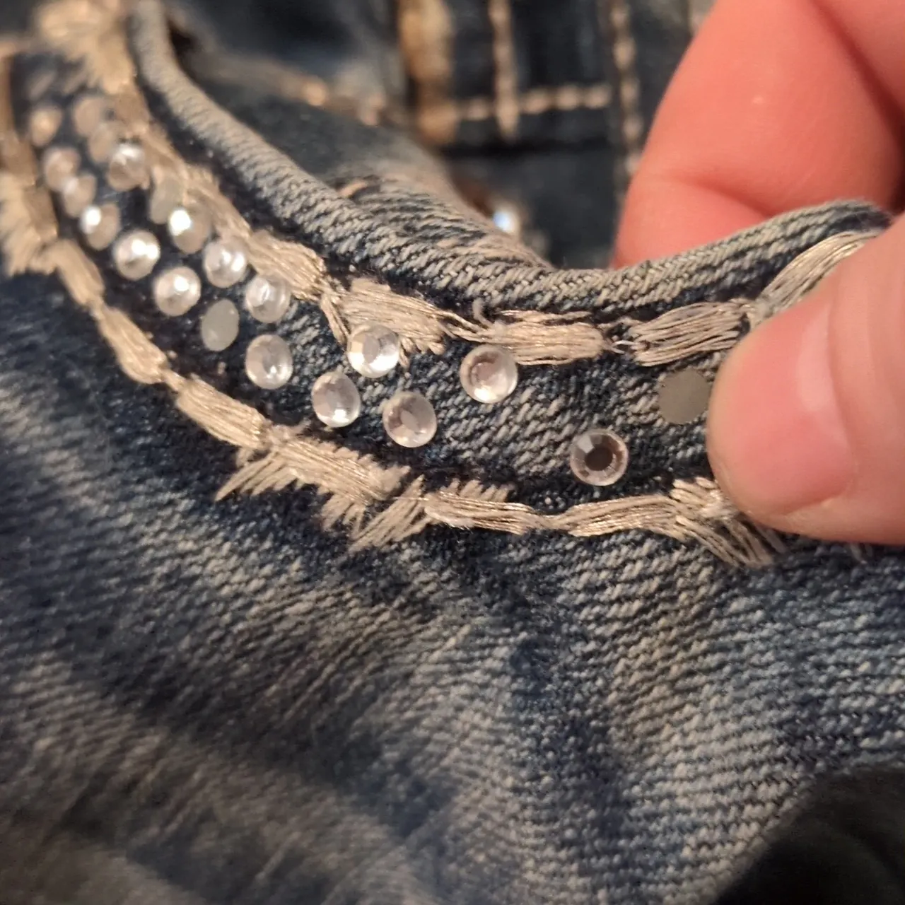 Miss Me Easy Boot Jeans Size 28 - Image 4