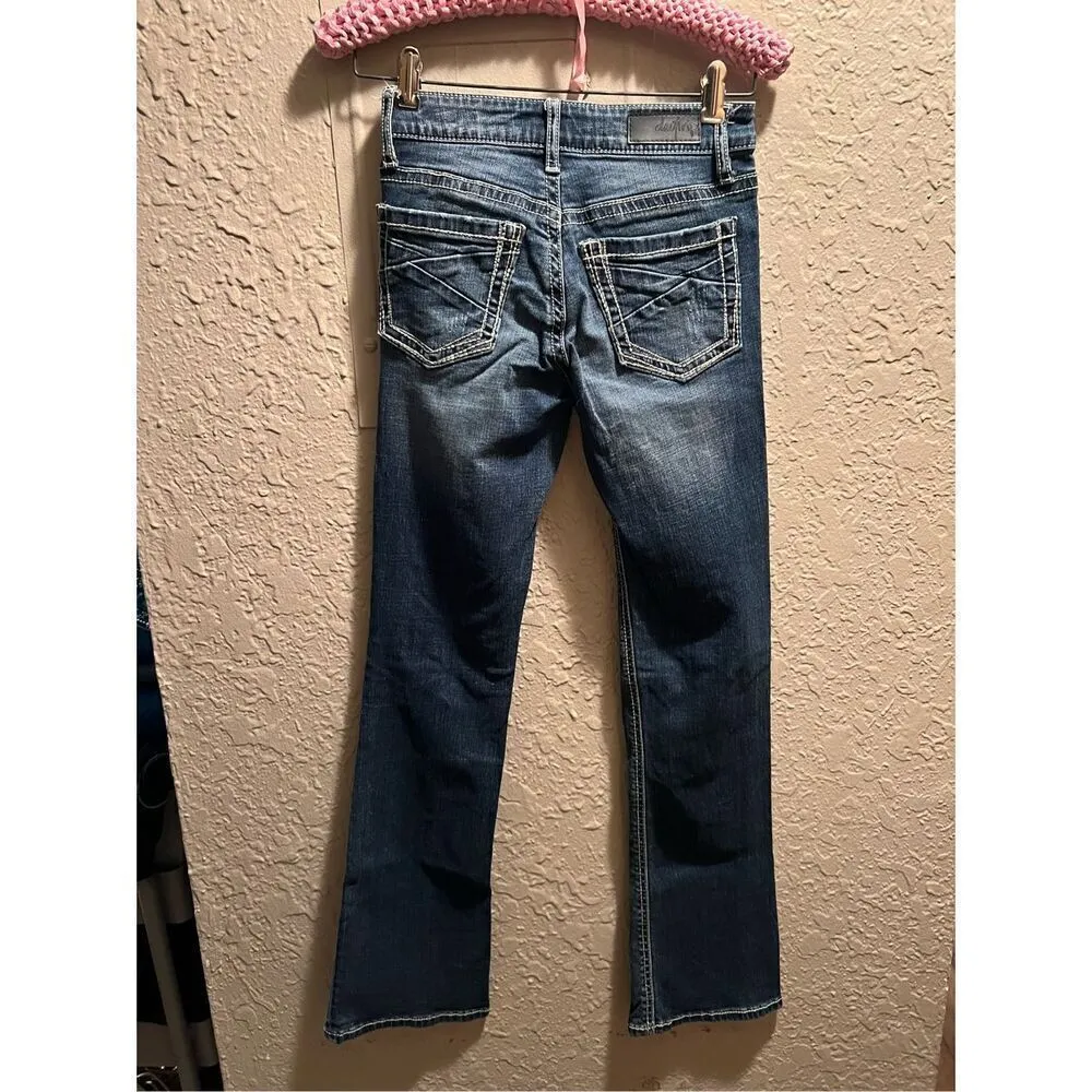 Daytrip Lynx Bootcut Jeans Woman’s Size 24R Distressed - Image 10