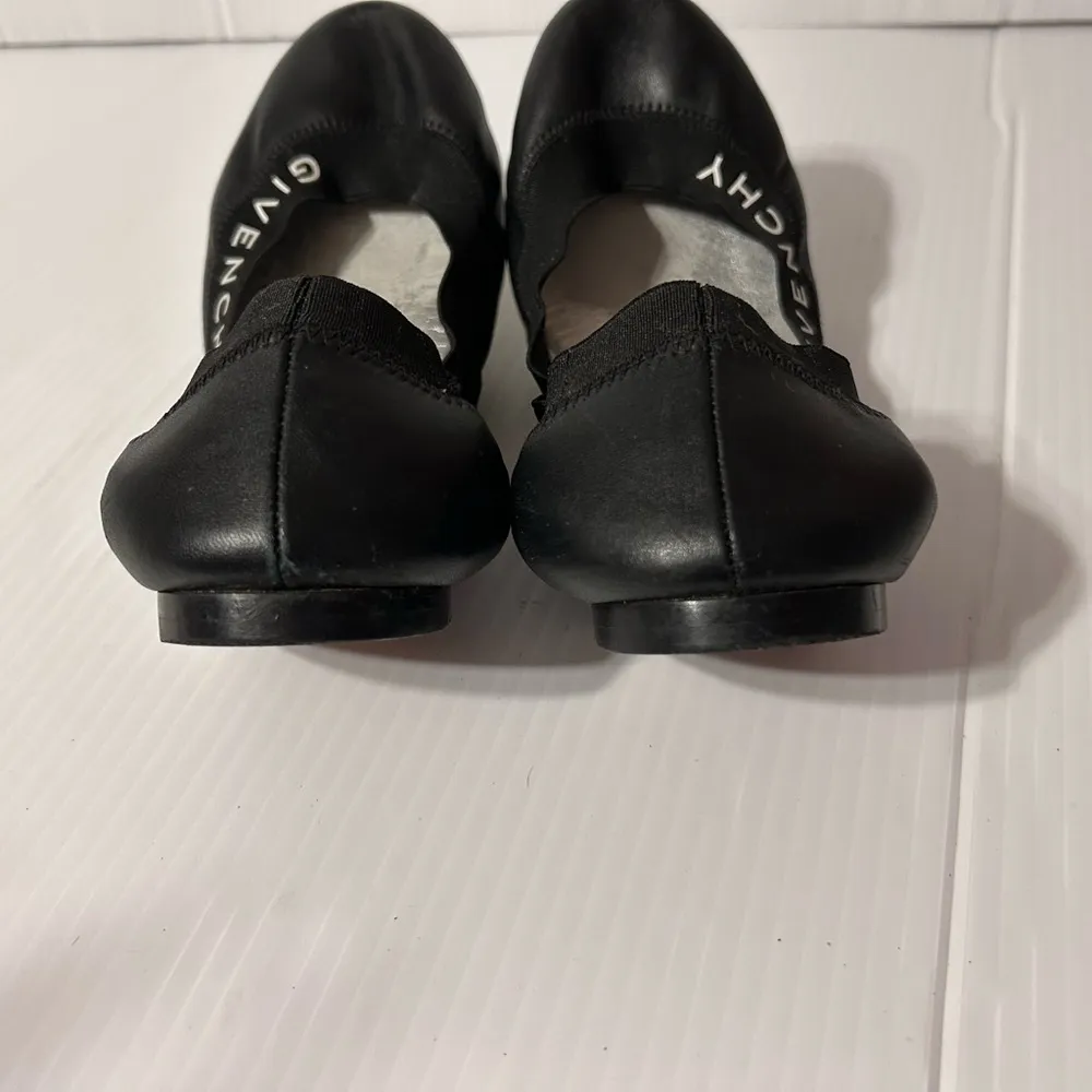 Givenchy Millie black leather Ballerina flat shoe size EU 39 / US 8 - Image 4