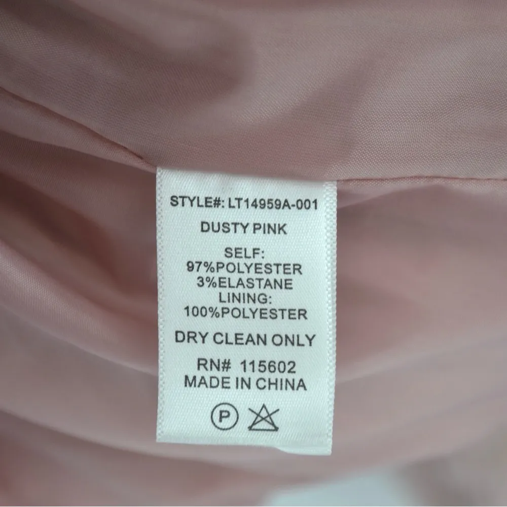 NEW All In Favor Quilted Corduroy Bomber Jacket in Dusty Pink Women's S - Image 7