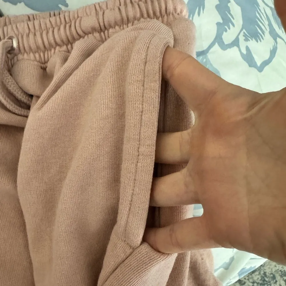 Missguided SZ 6 light pink sweatpants - Image 3