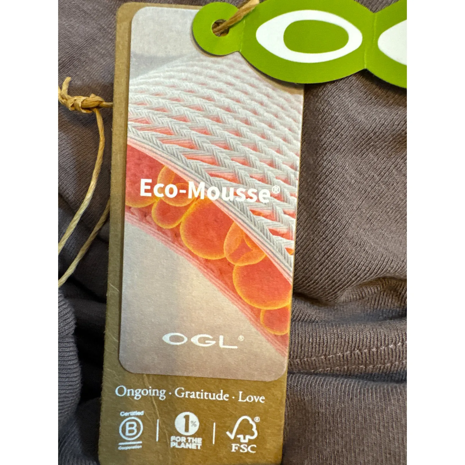 OGL Women's Size 2XL XXL Light Purple Long Sleeve Surplice Neck Top Shirt - Image 5