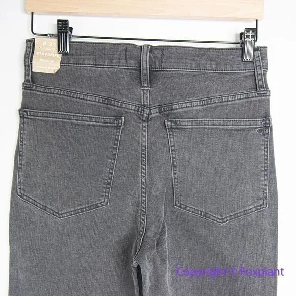 NEW Madewell‎ Stovepipe Jeans in Banberry Wash: Raw-Hem Edition, 27 - Image 10