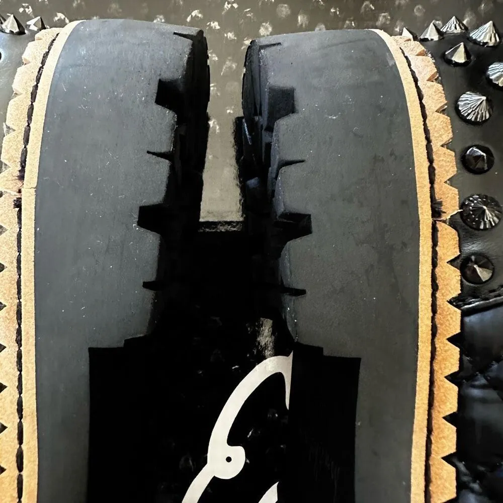 Sam Edelman Bren quilted studded black nylon boots - Image 12