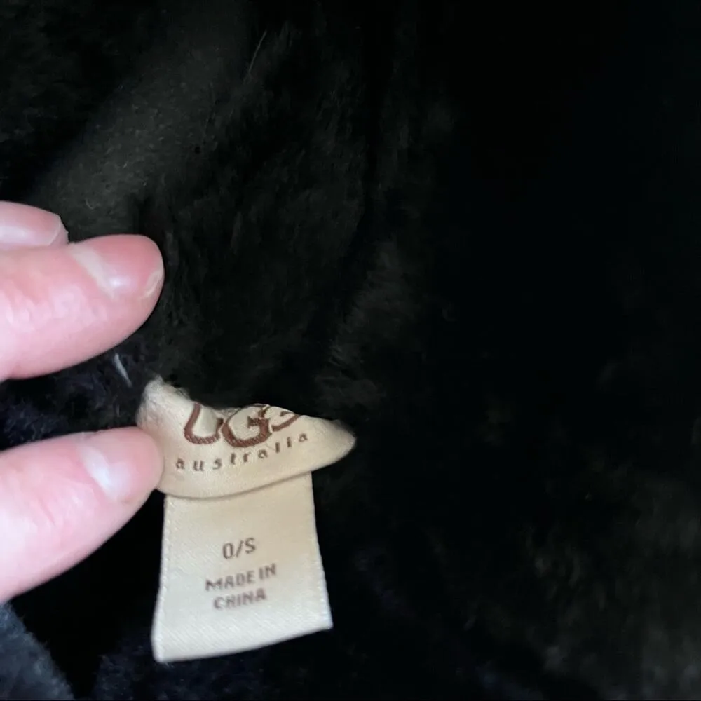 UGG Australia genuine sherling bucket hat with sequins size Small NWOT - Image 4