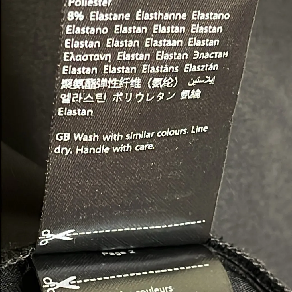 Anika teller x na-kd drawstring detail slip Mini dress, size 12 - Image 7