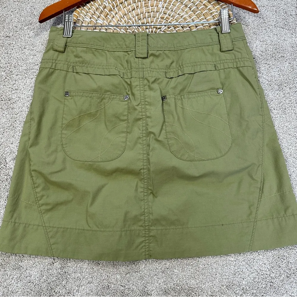 Ascend Women’s Mini Skirt Skorts Lined Outdoor Camping in Green Size 4 - Image 6