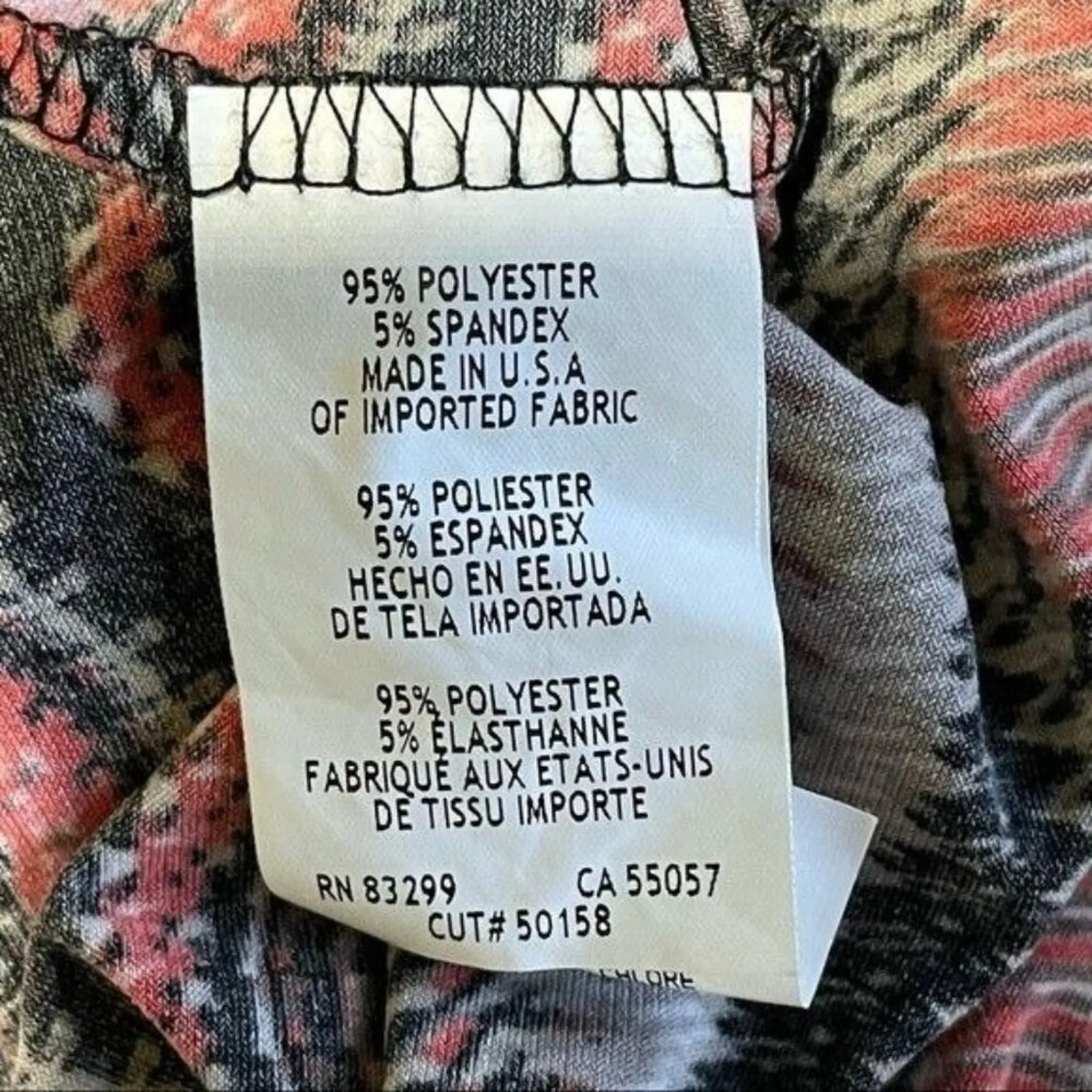 Annalee + Hope Shirt Women's Medium Multi Color Chevron Print - Image 6