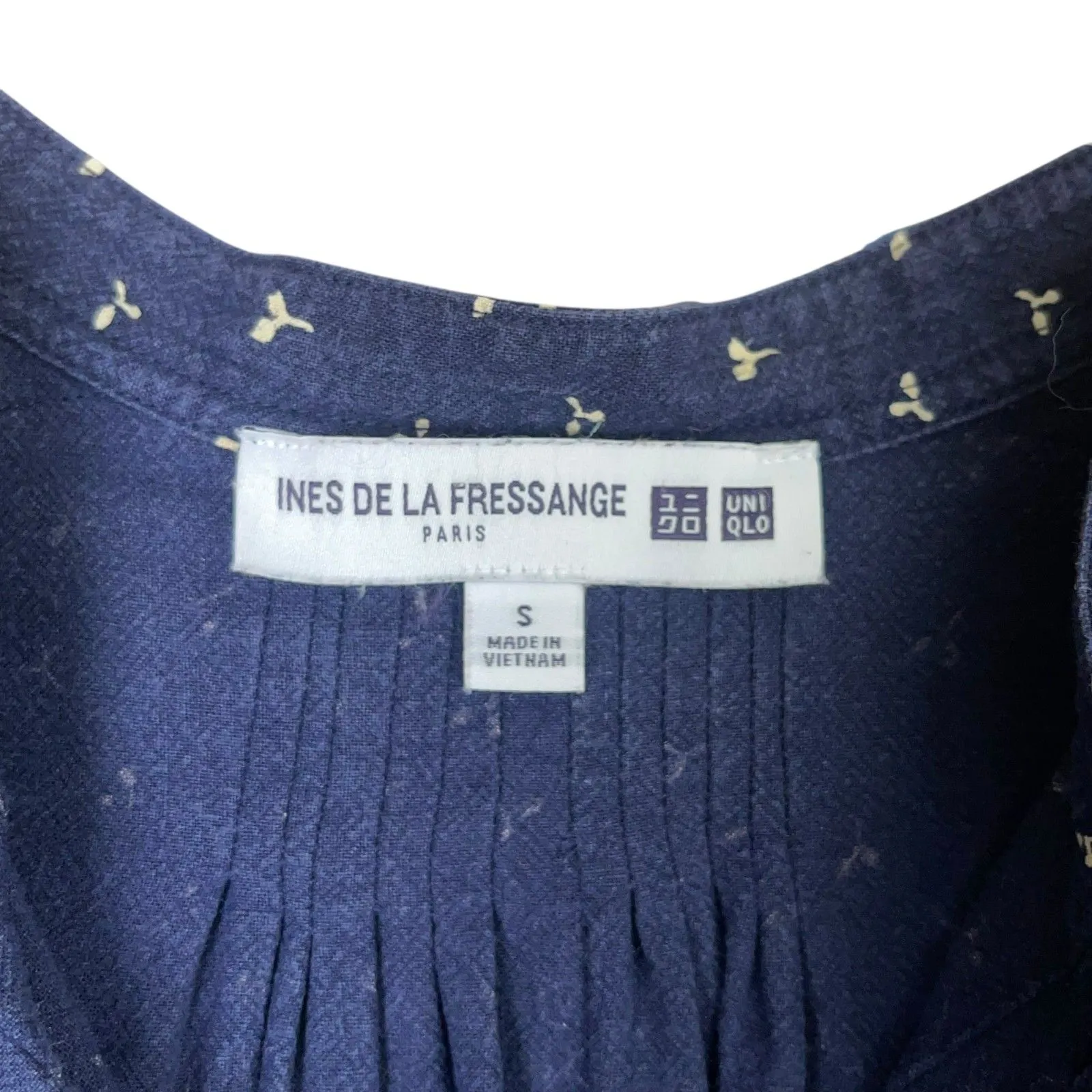 Uniqlo x Ines de la Fressange Long-Sleeve Stand Collar Tunic Shirt - Image 10