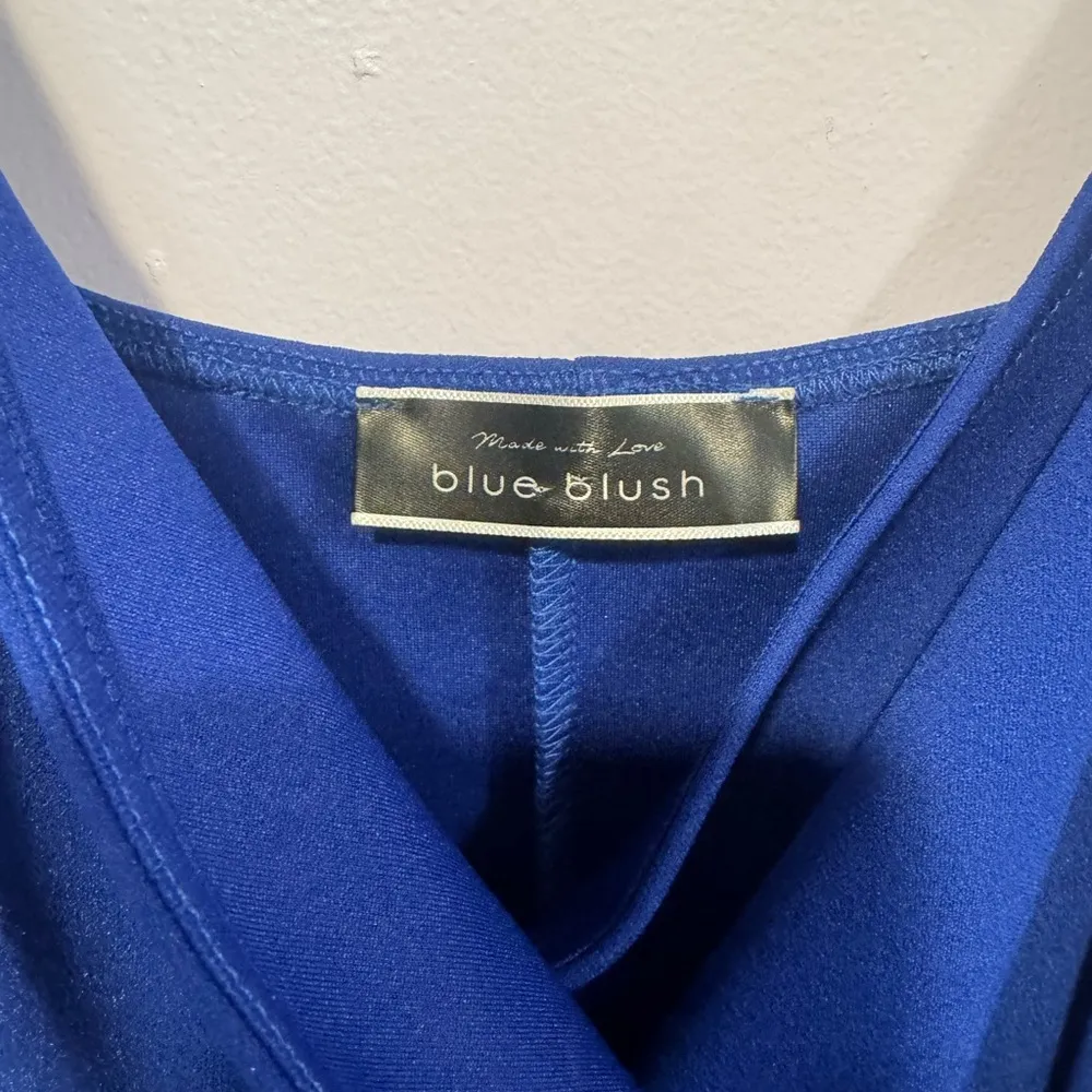 Blue blush‎ asymmetrical dress - Image 2