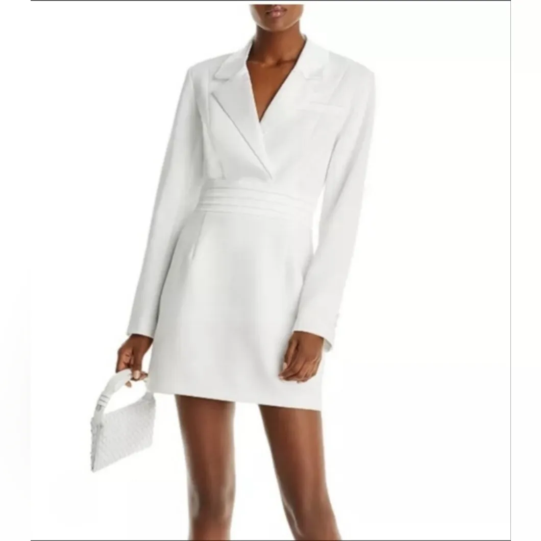 Aqua X Maeve Riley Blazer Suit Dress M - Image 2