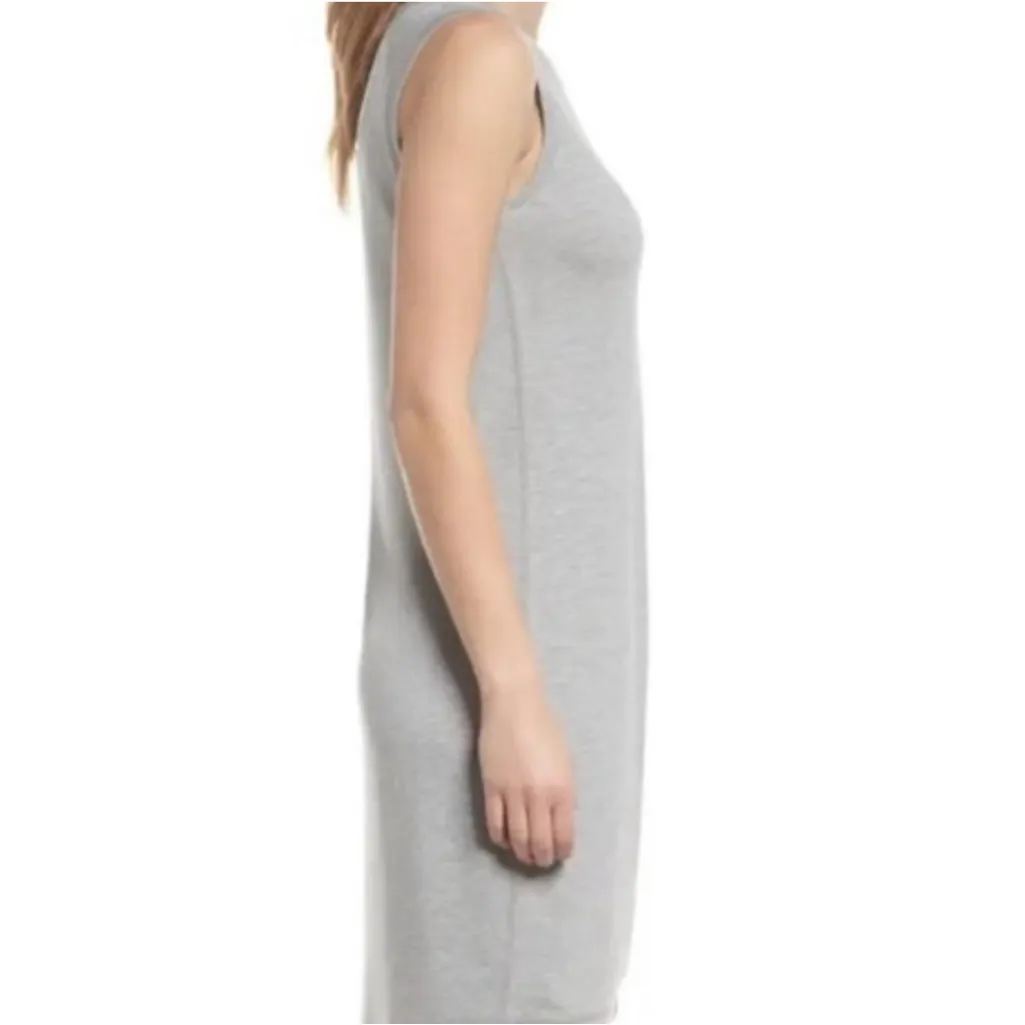 Zella - Light Grey Cinch Stretchy Dress - Image 12