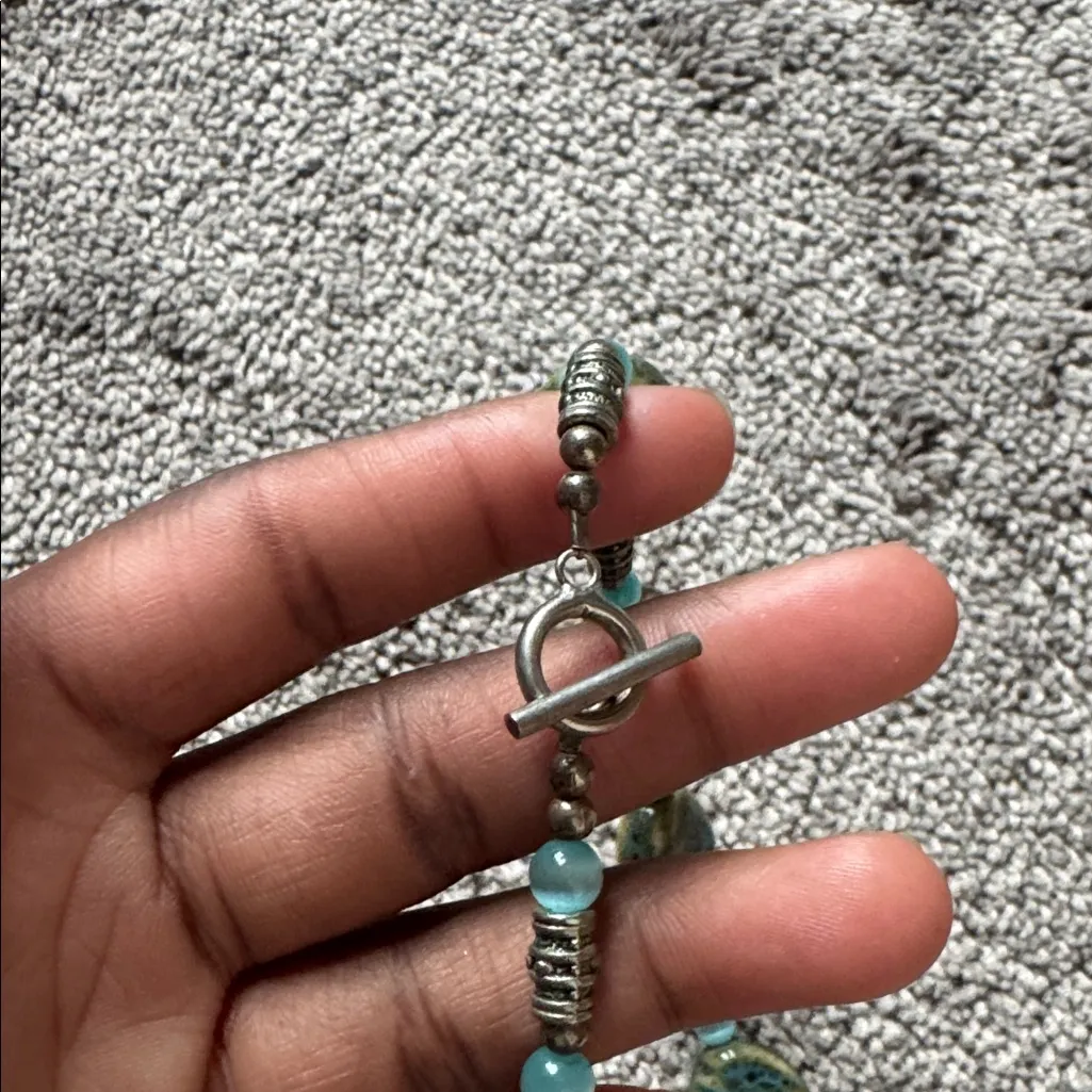 Toggle Clasp Beaded Necklace - Image 3