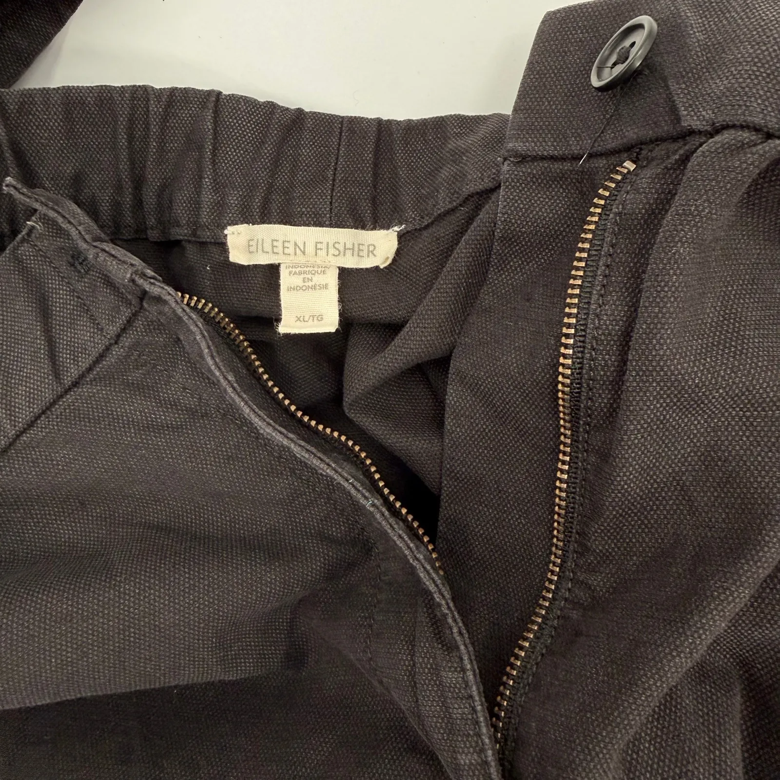 Eileen Fisher Lantern Cargo Pants Extra Large NEW Organic Cotton Hemp NWOT - Image 6