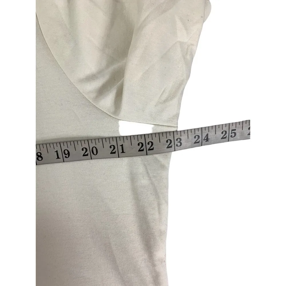 Allison Daley Women's Silver Floral White Top - Image 5