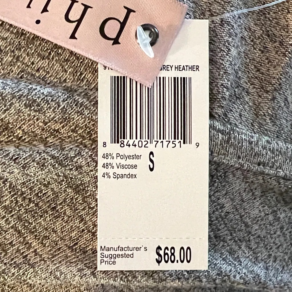 Philosophy Dresses heather gray V - Image 7