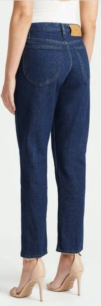 FRAME Le Italien High-Rise Straight Leg Jeans Vintage Blue Wash Size 27 DarkWash - Image 2