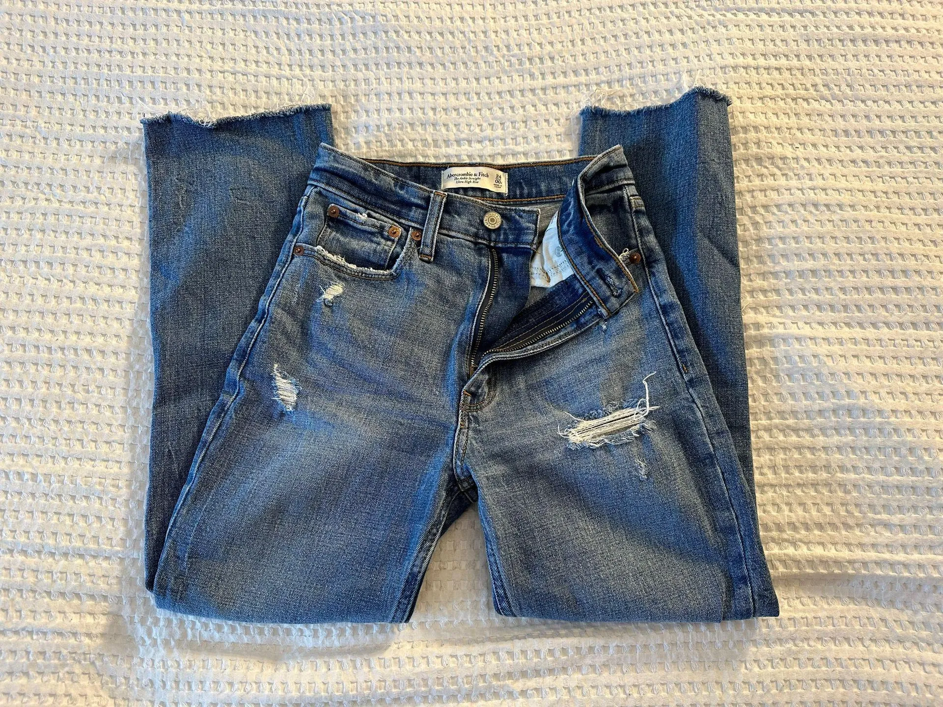 Ultra High Rise Ankle Jeans - Image 2