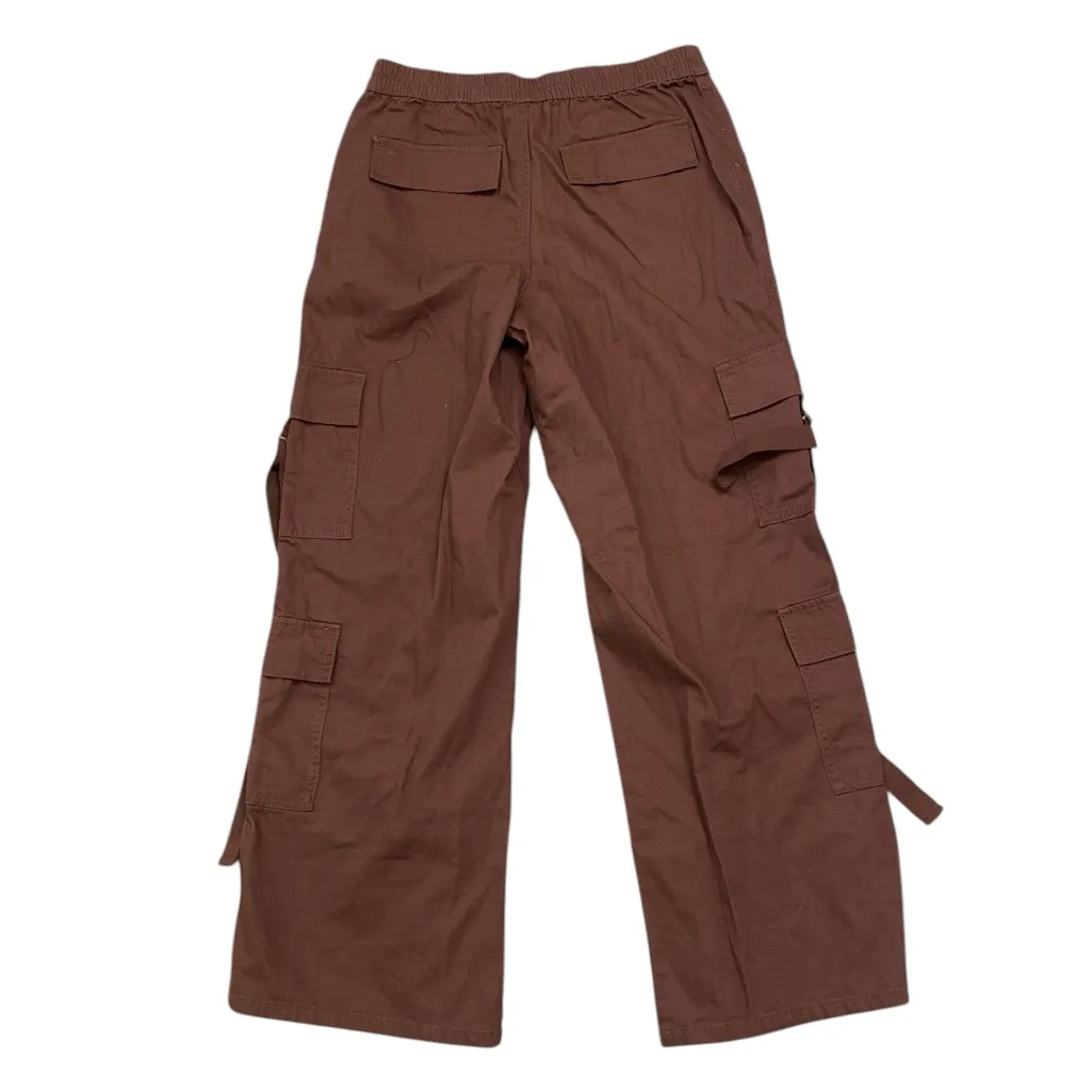 No Boundaries Neutral Brown Wide leg Utility cargo pants - Image 2