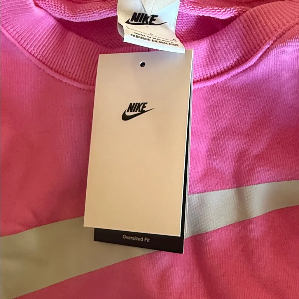 NWT Nike Lightweight Crewneck Sweatshirt Air Over-oversized Large - Image 9