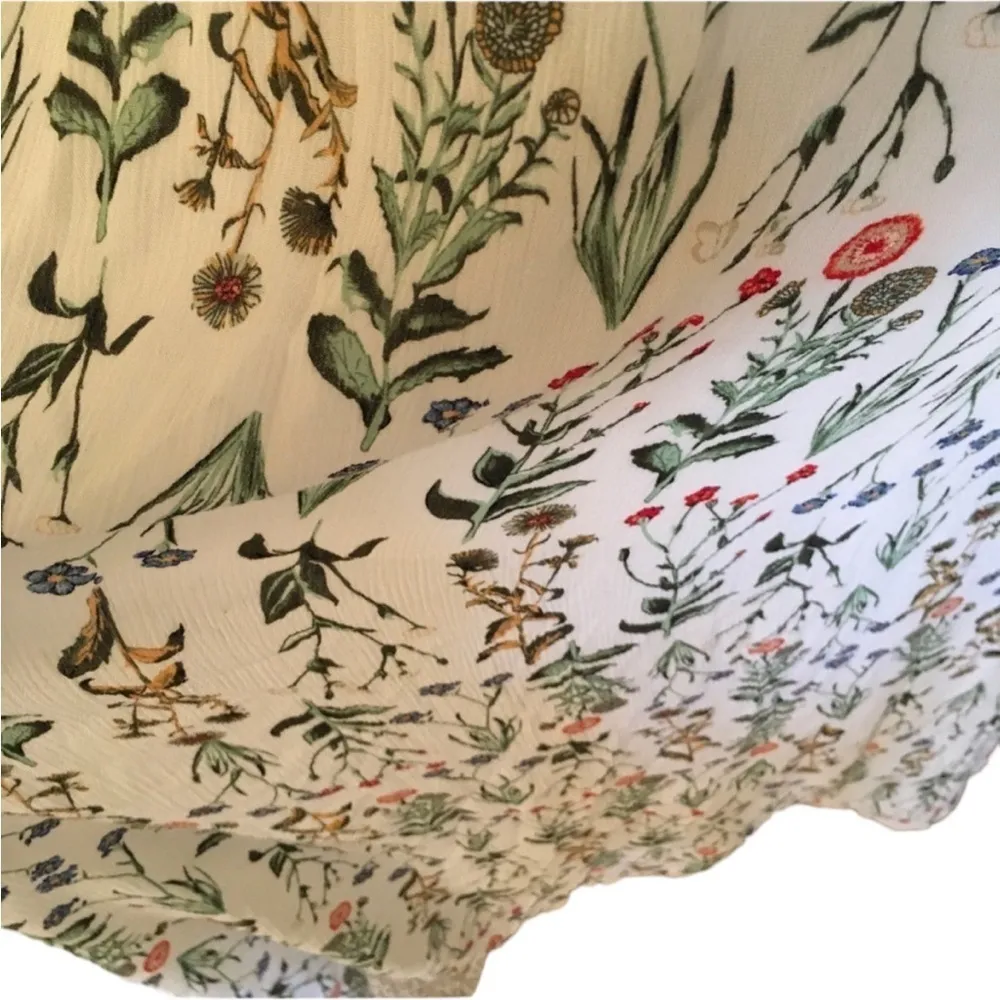 Tabitha Webb  wildflower shoulder tie cottage core maxi dress - Image 5