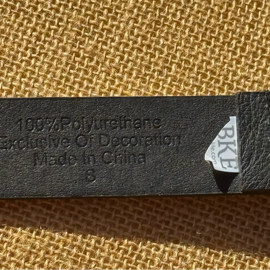 BKE Double Buckle Western Belt Size Small - Image 8