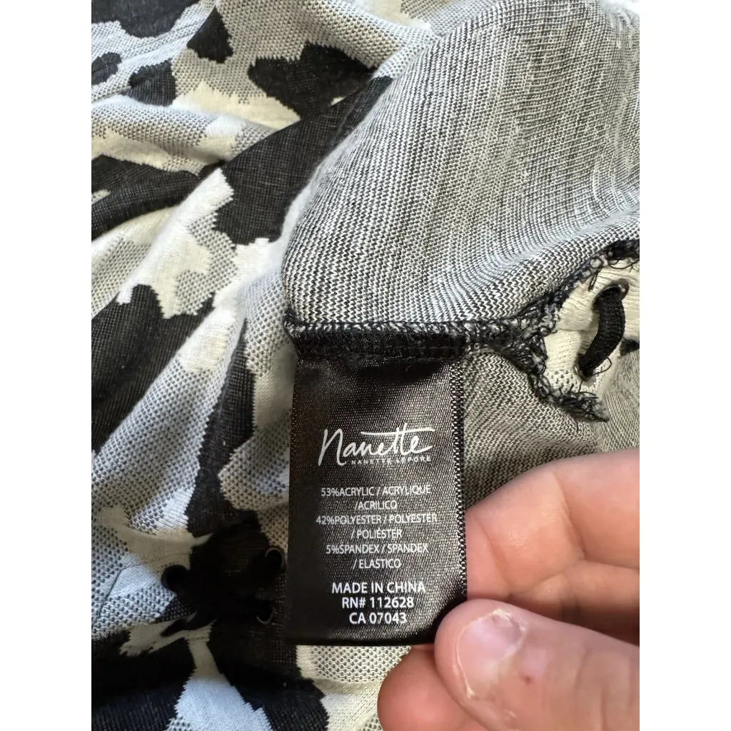 NANETTE‎ LEPORE Sweater Size XL Long Sleeve Stretch Business Casual Loungewear - Image 10