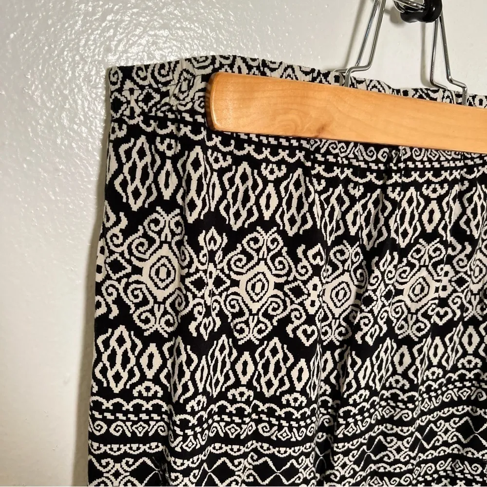 American Rag Strapless Jumpsuit Black White Geo - Image 8