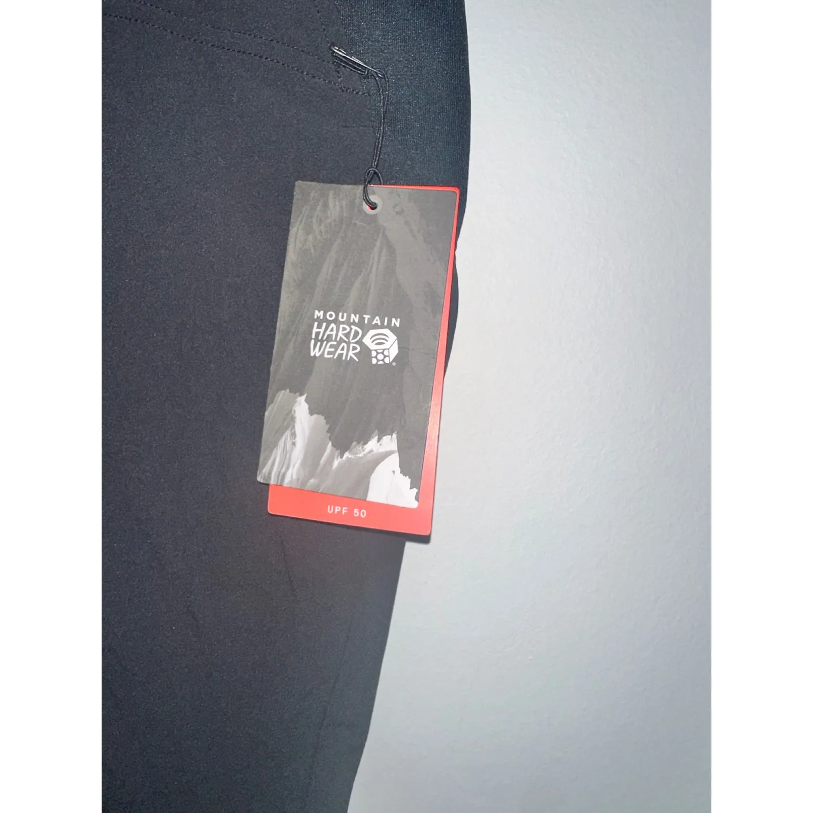 Mountain Hardwear Women's Bike Shorts Black UPF 50 Activewear Cycling Small NWT‎ - Image 2