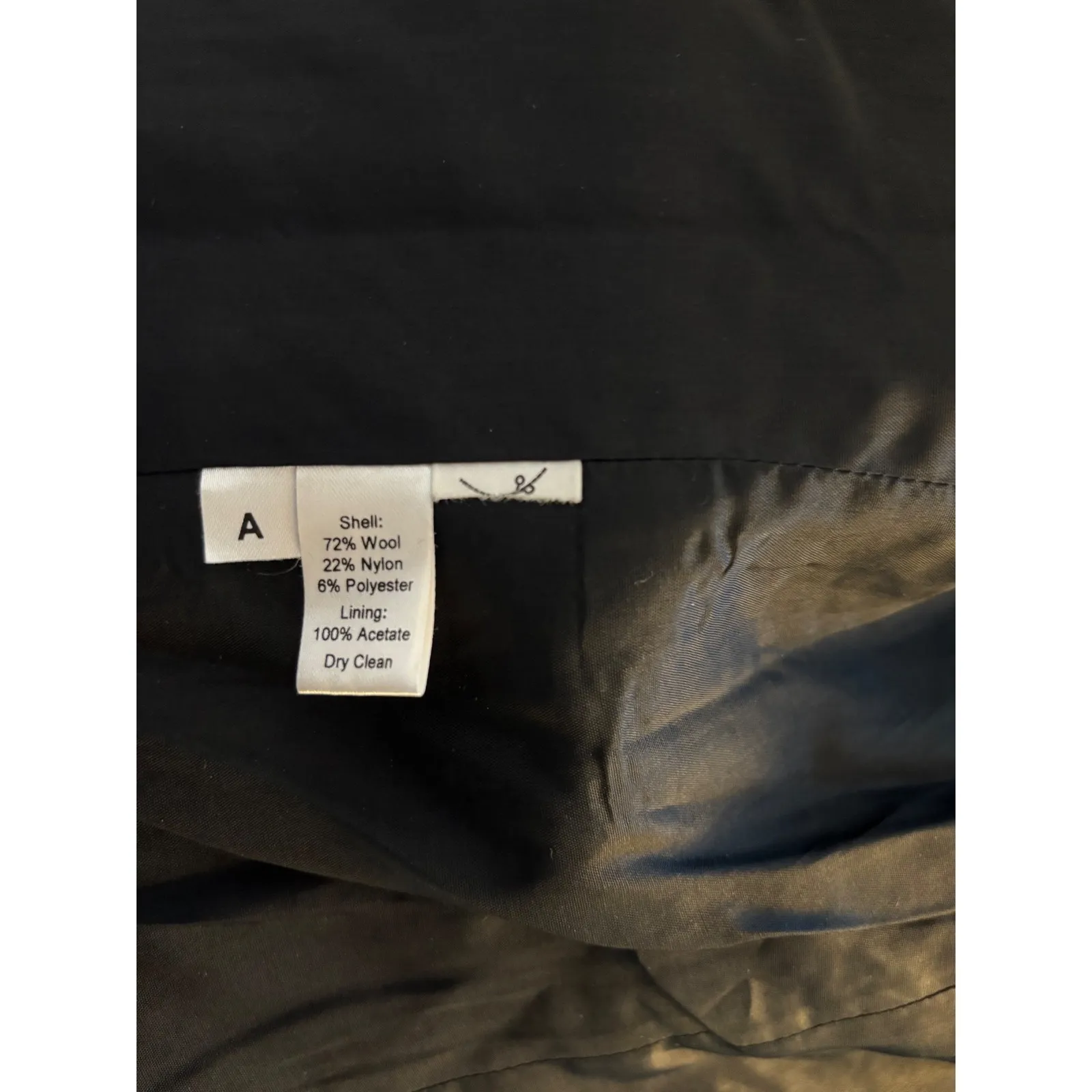 LOFT Black & White Tweed Jacket Coat Size Medium Petite MP - Image 4