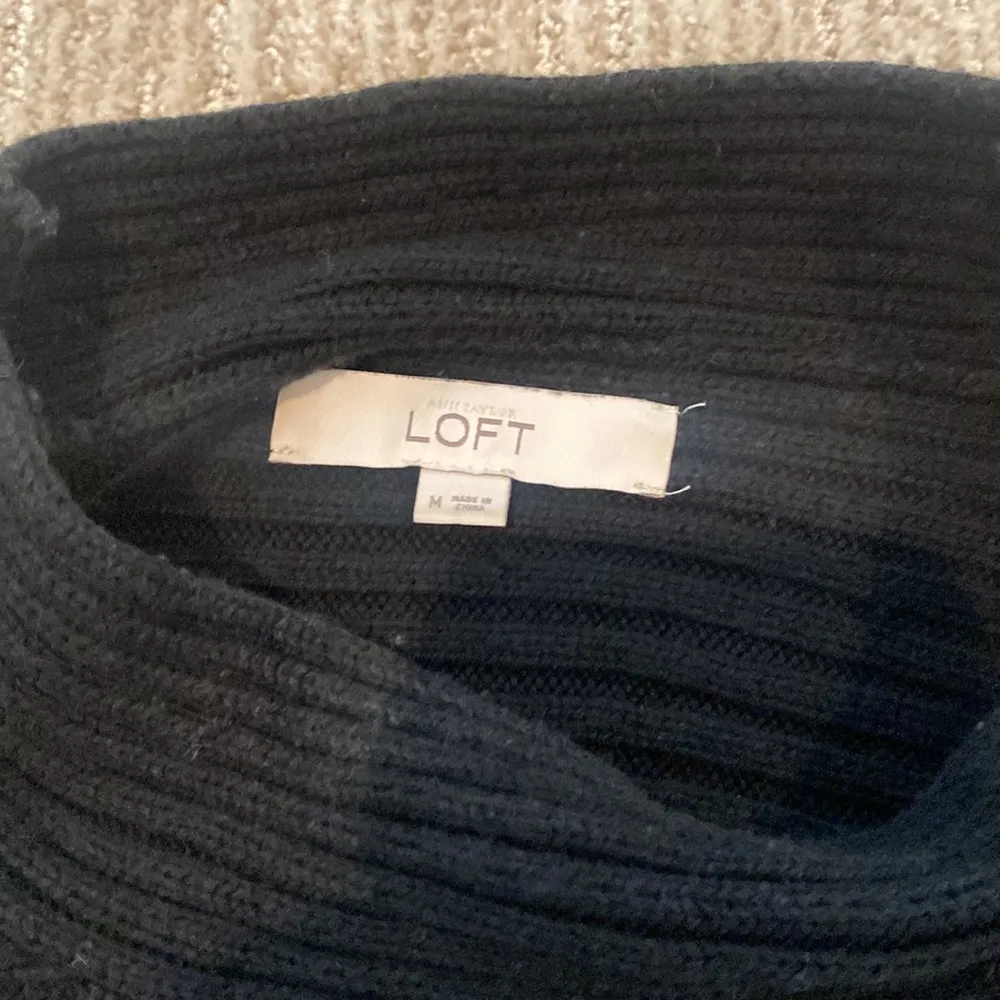 Loft  mock neck long sleeve top - Image 3