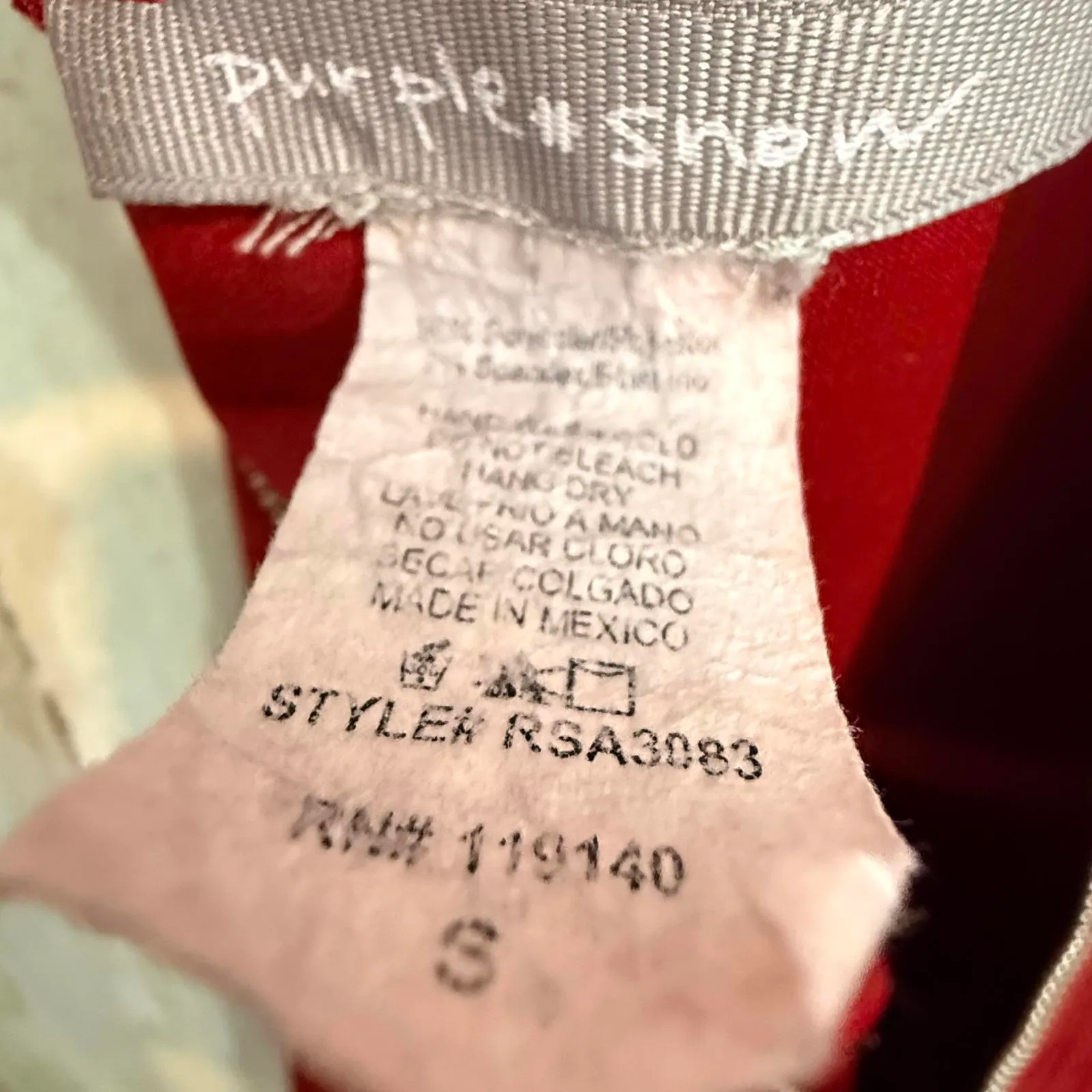 Red Halter Bodycon Dress Small Cutout Neck Zipper Back Cocktail Party - Image 11