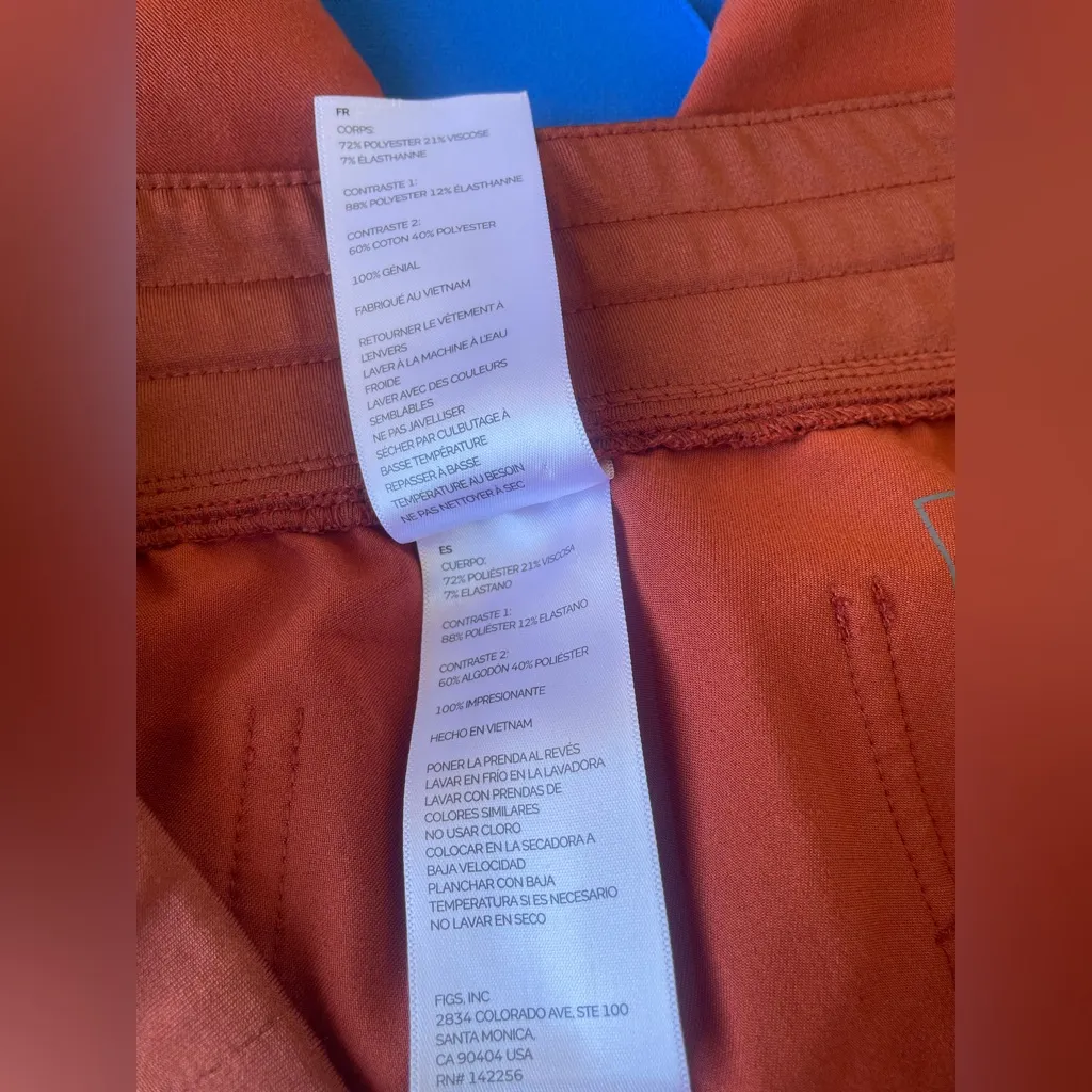 Figs Women's Rust Jogger Pants - Image 11